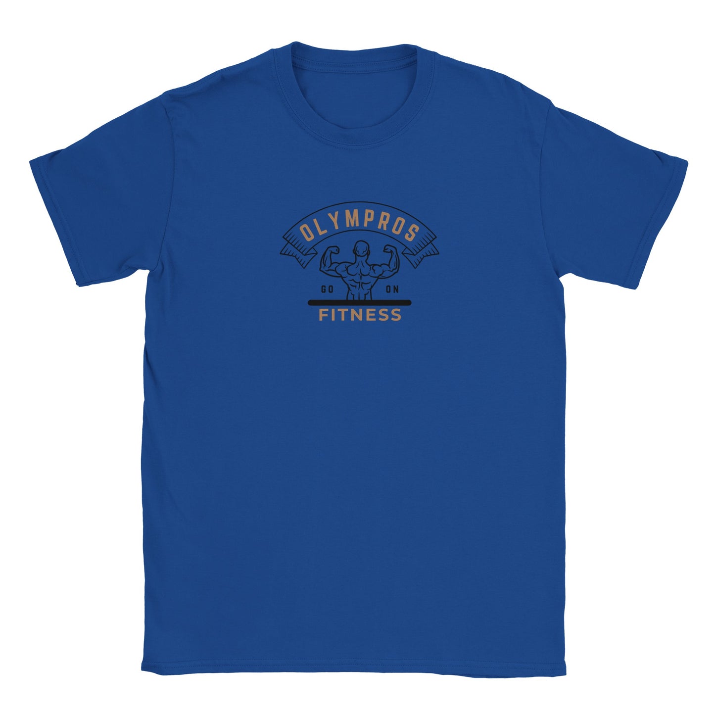 Olympros Fitness Go on Crewneck T-Shirt