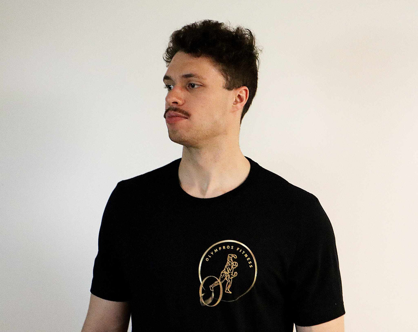 Olympros Fitness Golden T-Shirt Manches Courtes