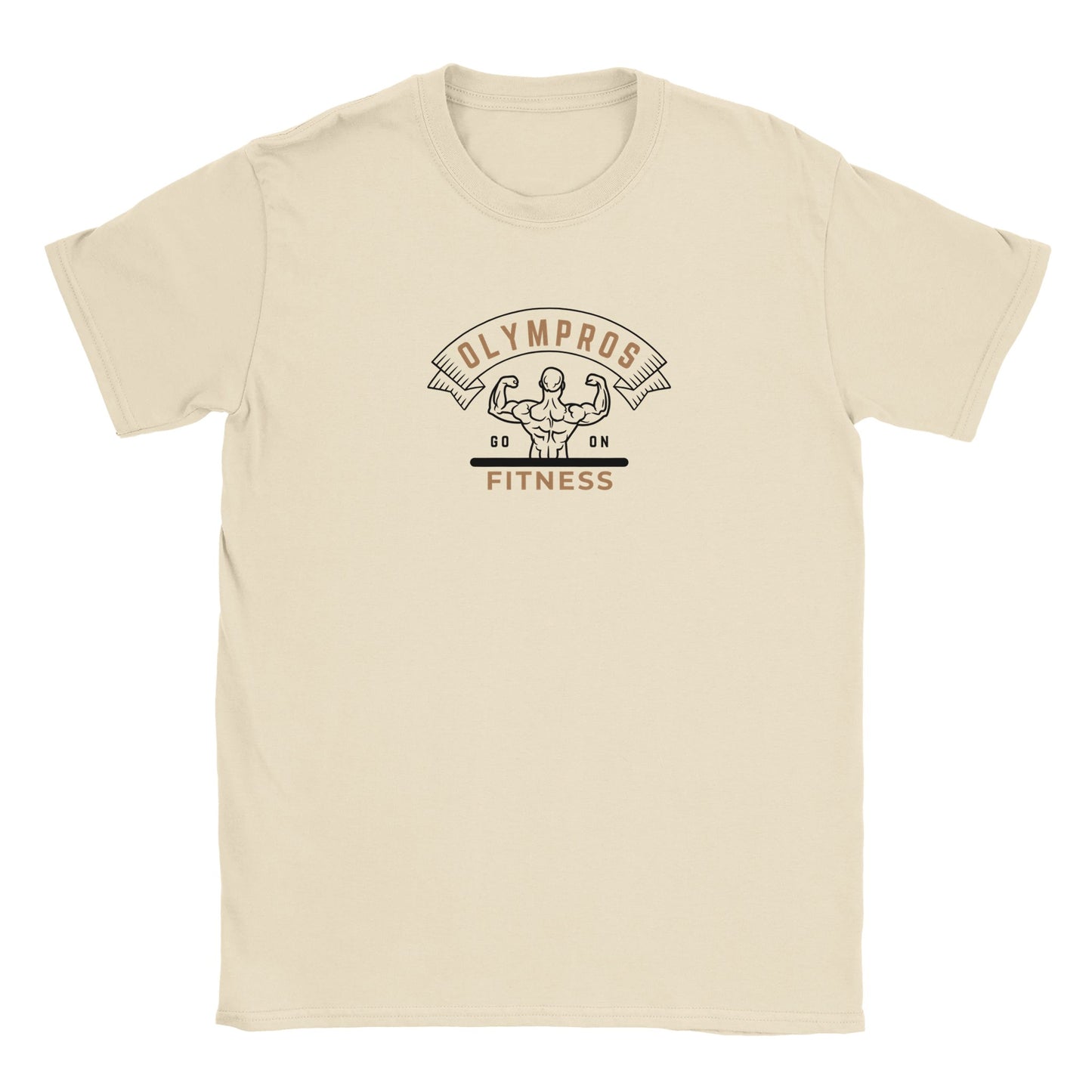 Olympros Fitness Go on Crewneck T-Shirt