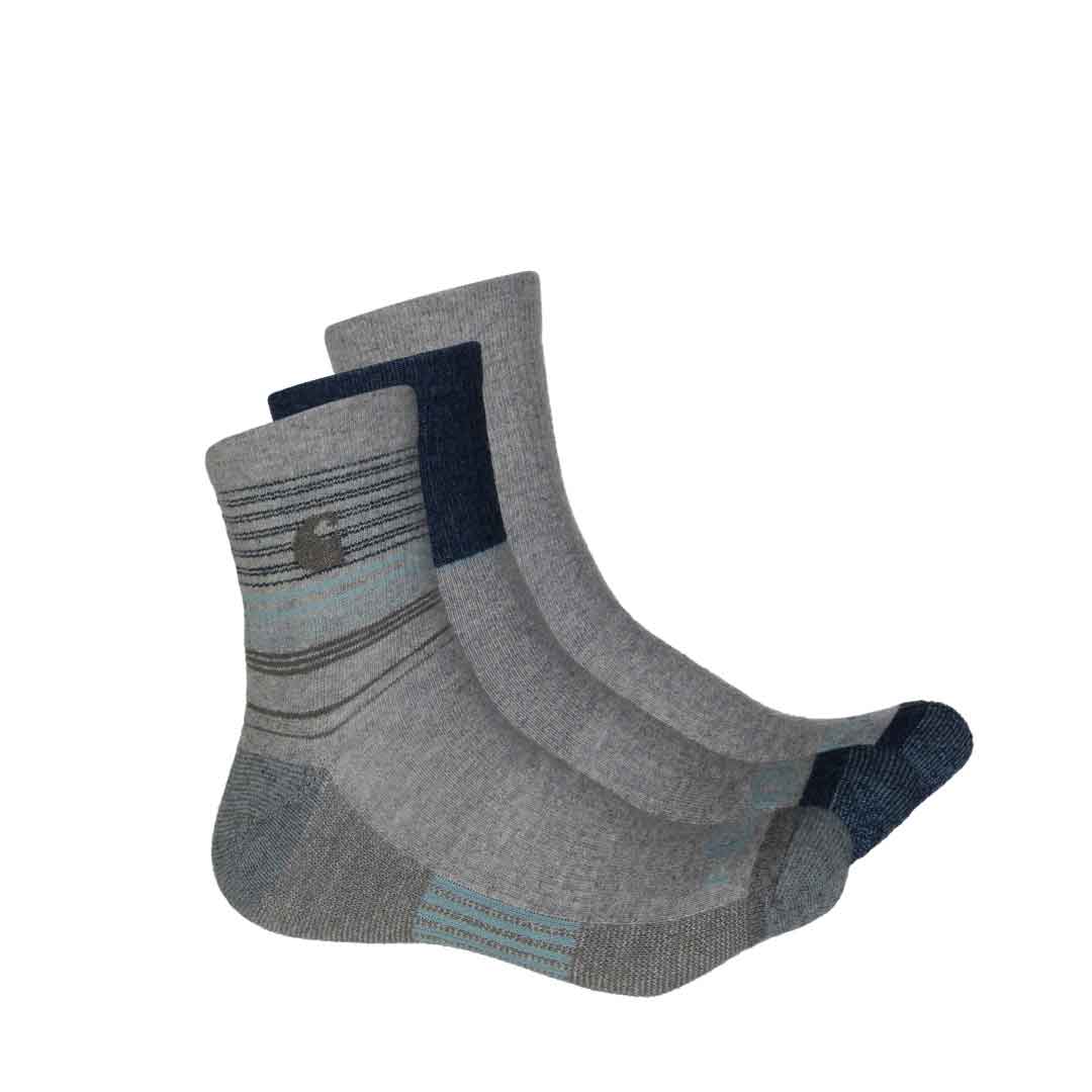 Carhartt - Chausettes Homme 1/4 - 3 paires