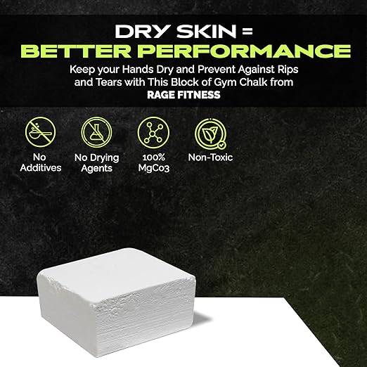 Rage Fitness Gibson Athletic Premium Chalk Block