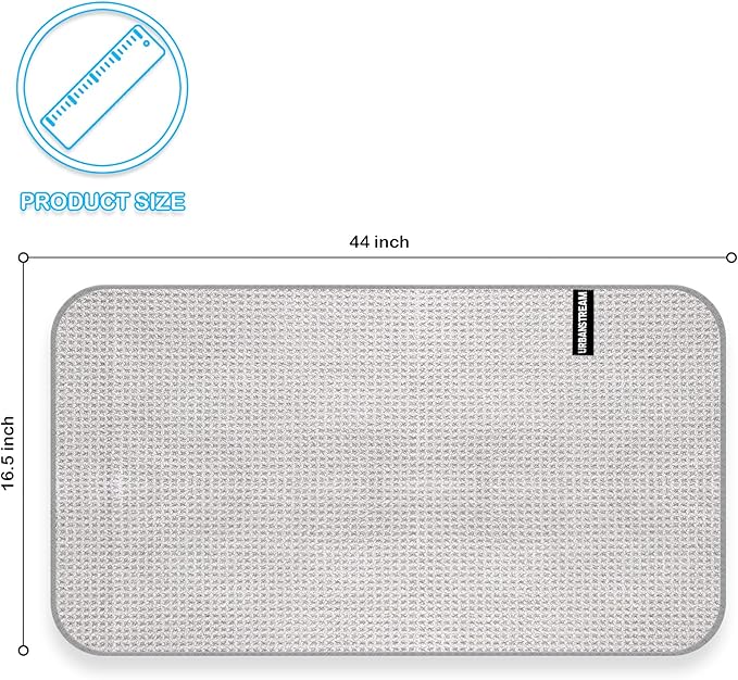 Lot de 2 serviettes de fitness 40 x 110 cm
