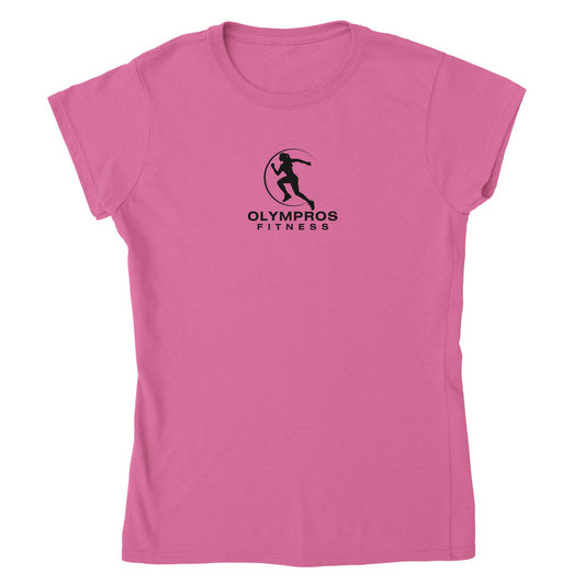 Olympros Fitness Strike T-Shirt Femmes Manches Ultra Courtes
