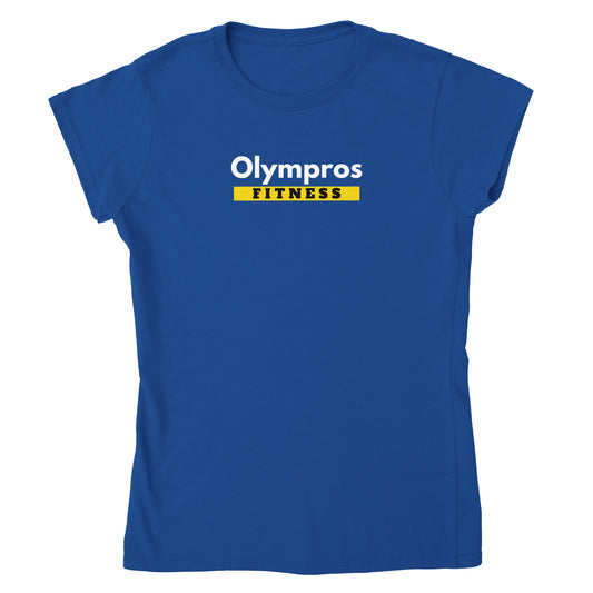 Olympros Fitness Classic T-Shirt Femmes Manches Ultra Courte