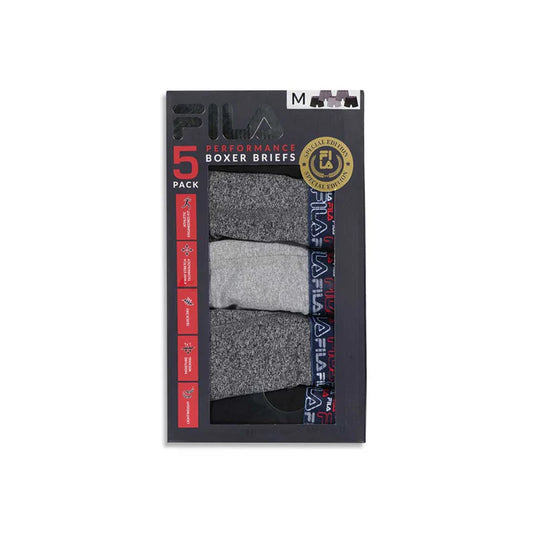 FILA - Men's 4 Pack Boxer Briefs