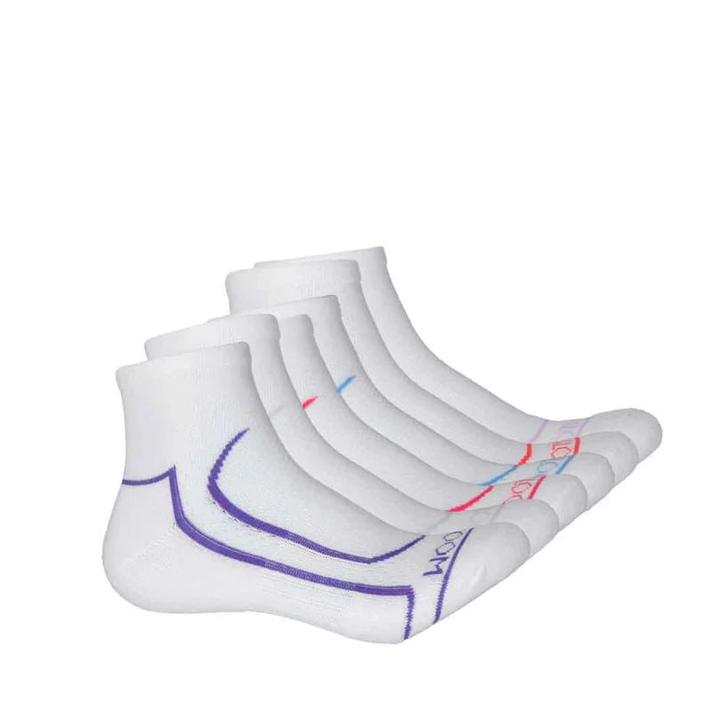 Fruit Of The Loom - Chausettes Femme 1/4 - 6 paires - (4-10)