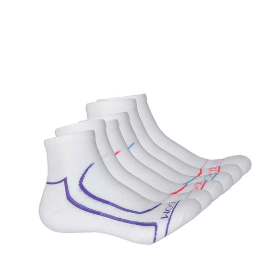 Fruit Of The Loom - Chausettes Femme 1/4 - 6 paires - (4-10)