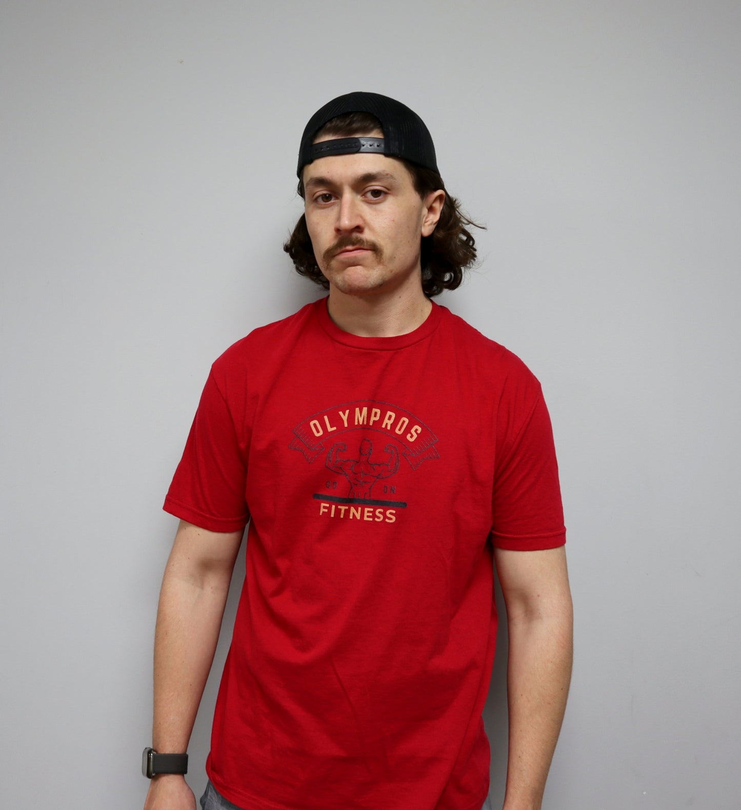 Olympros Fitness Go on Crewneck T-Shirt