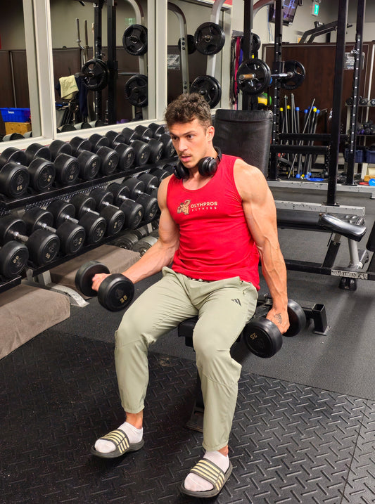 Olympros Fitness Débardeur Coupe Large