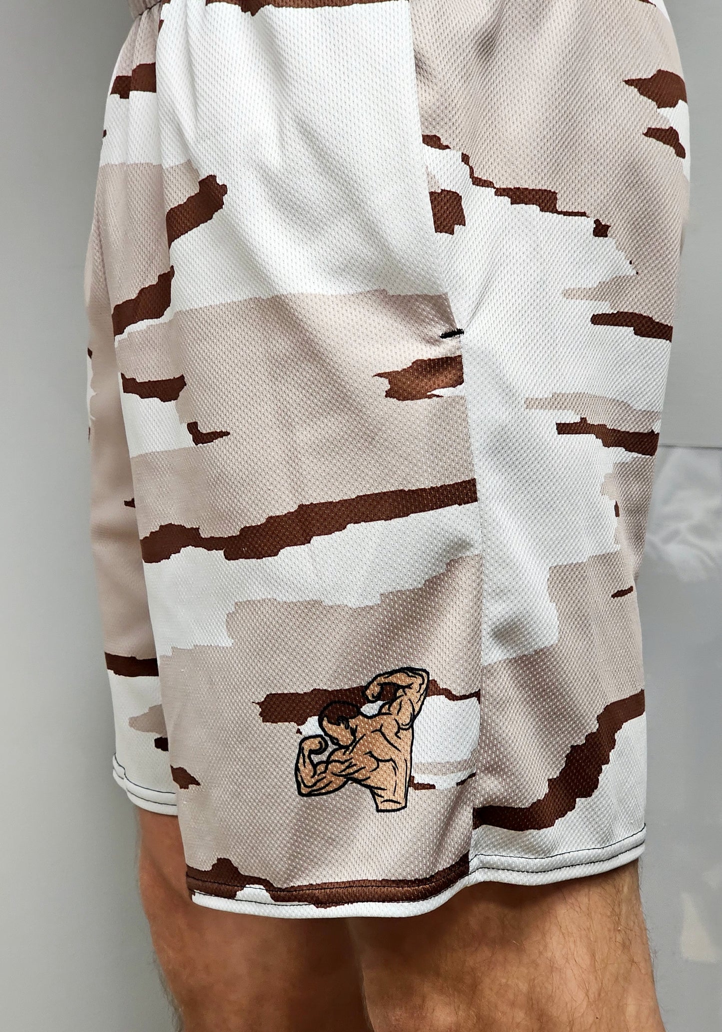 Olympros Fitness Camo Unisex Shorts