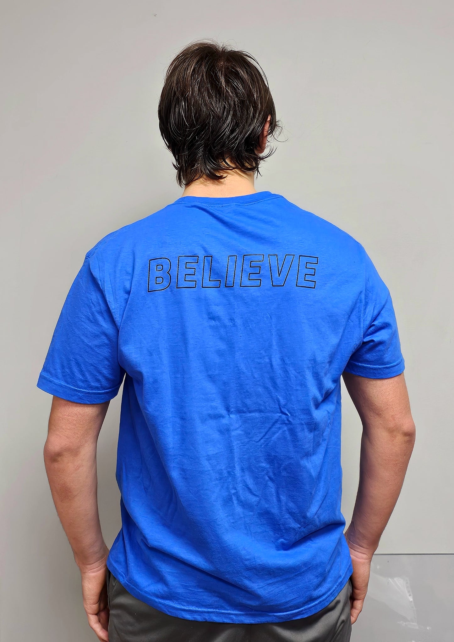 Olympros Fitness Go on Crewneck T-Shirt