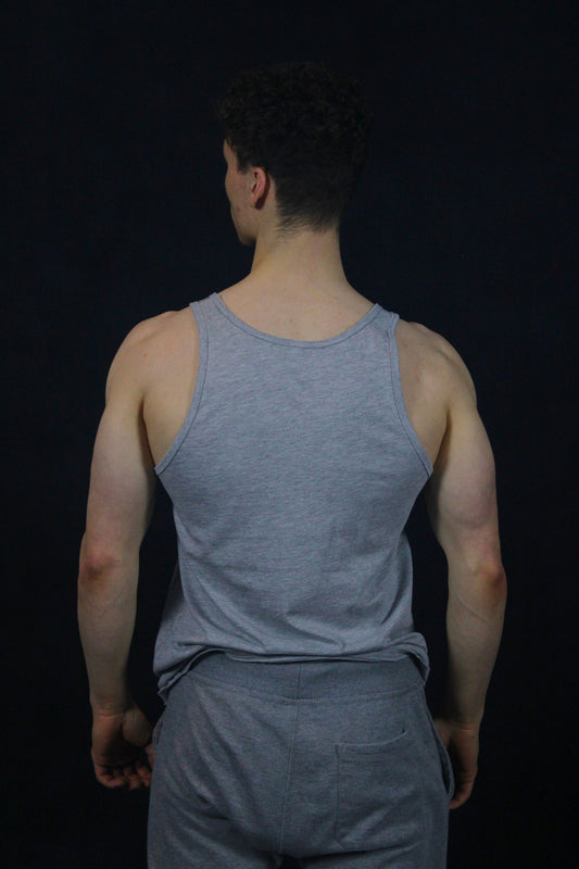 Olympros Fitness Tank Top (blue Logo)