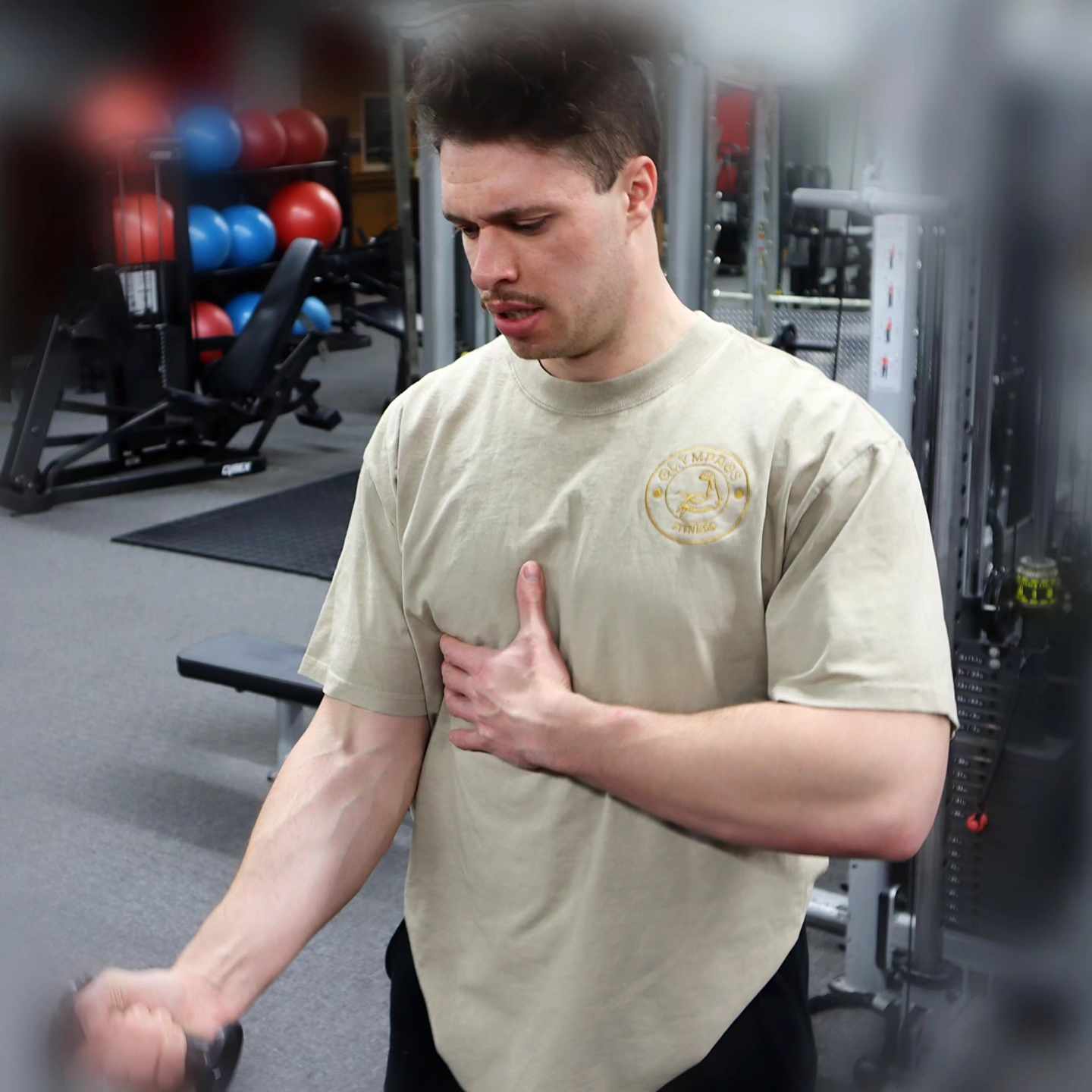 Olympros Fitness Pump Oversized T-Shirt