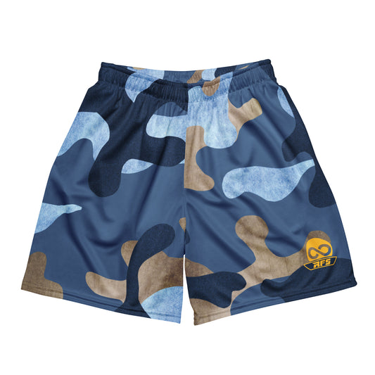 RFS Blue Camo Unisex Shorts