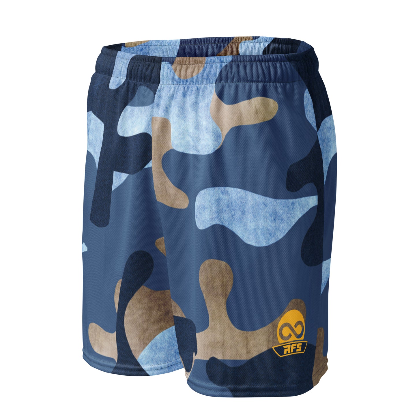 RFS Blue Camo Unisex Shorts