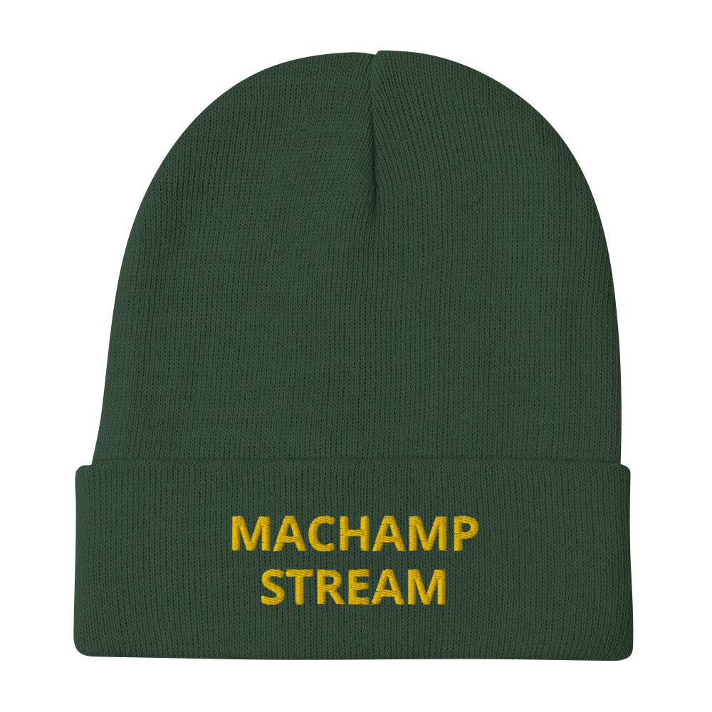 MACHAMP STREAM Embroidery Beanie