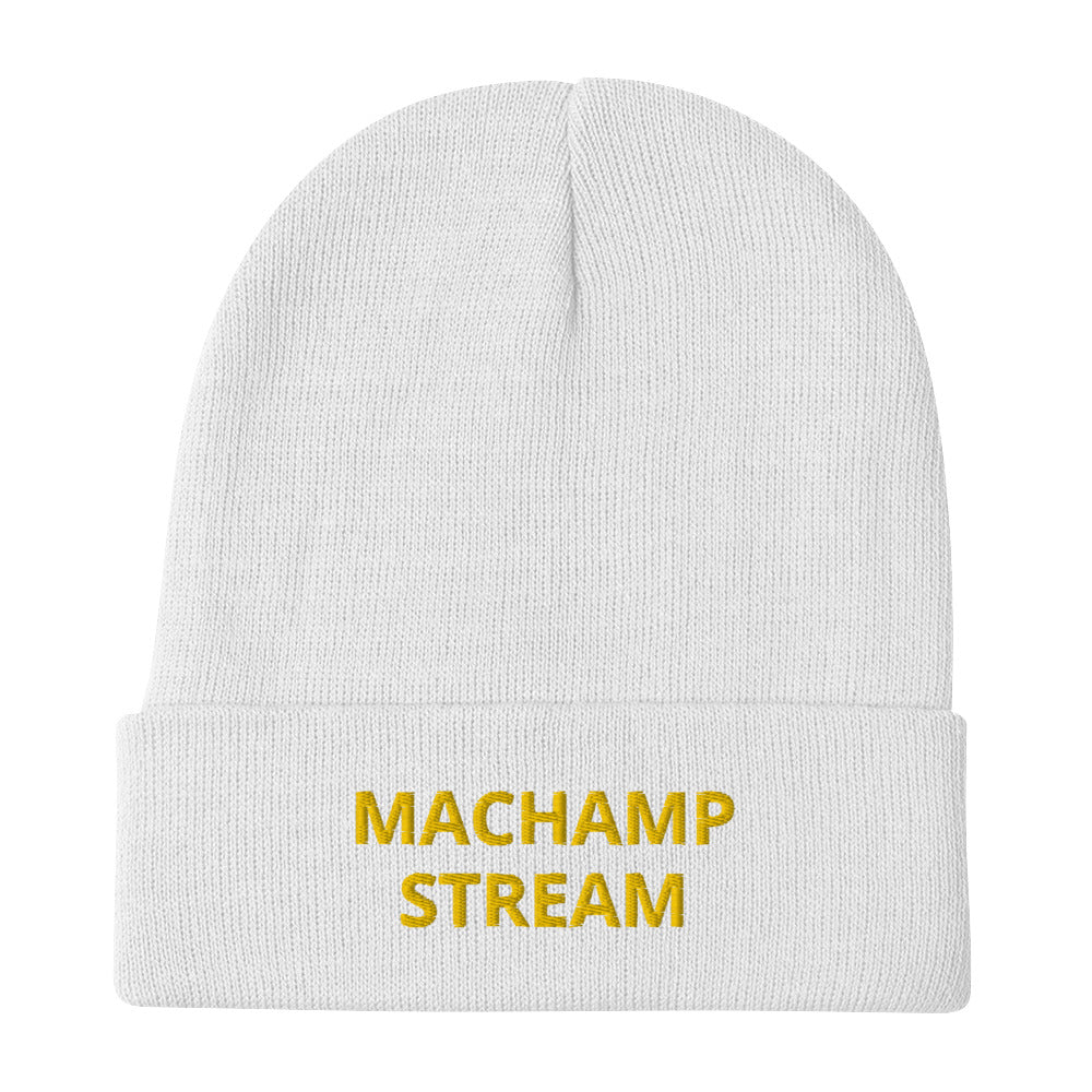 MACHAMP STREAM Embroidery Beanie