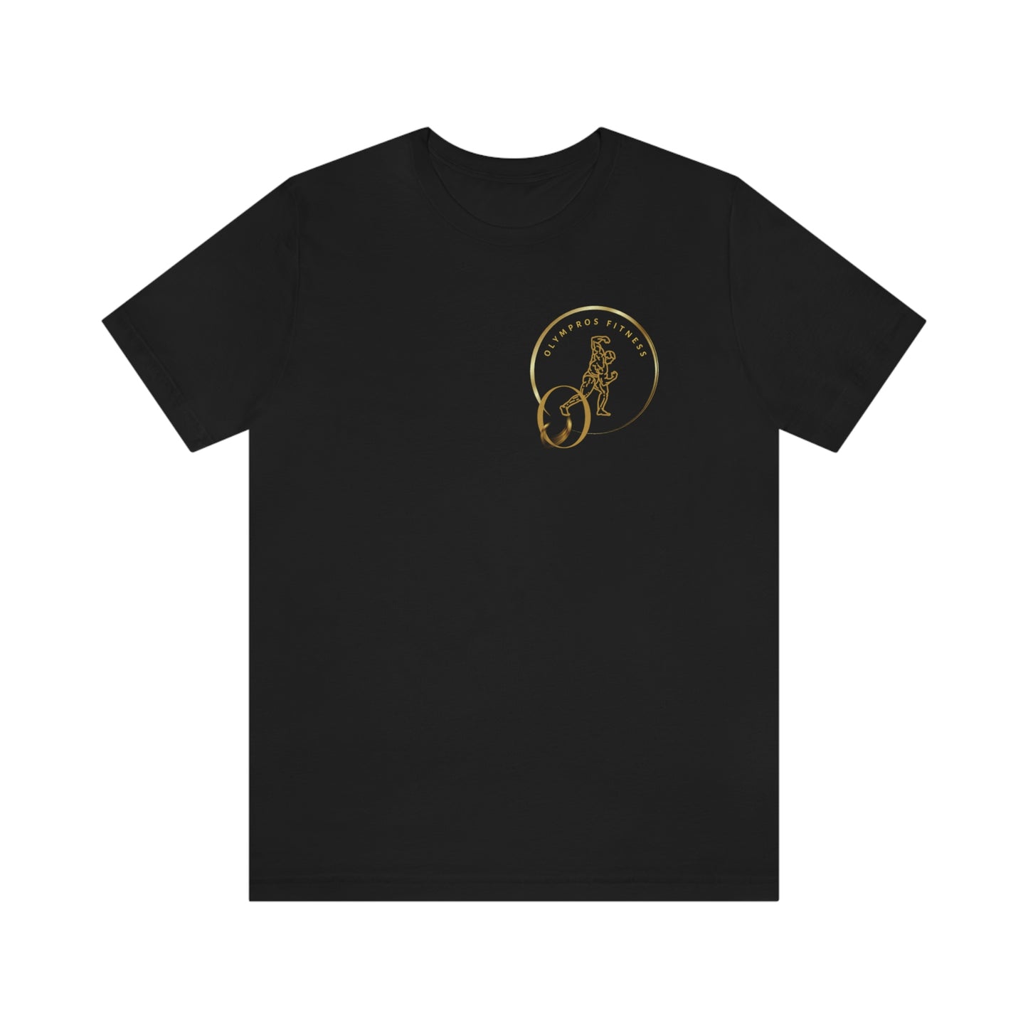 Olympros Fitness Golden T-Shirt Manches Courtes