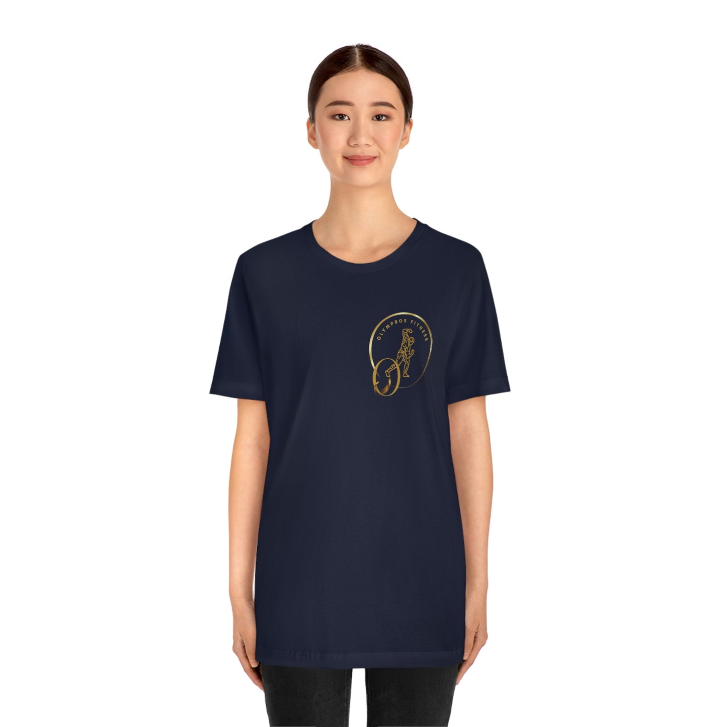Olympros Fitness Golden T-Shirt Manches Courtes