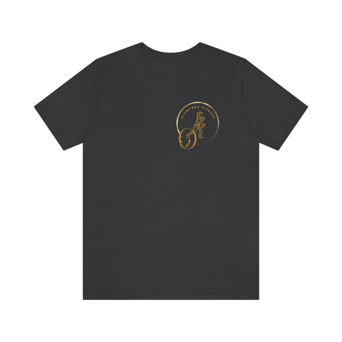 Olympros Fitness Golden T-Shirt Manches Courtes