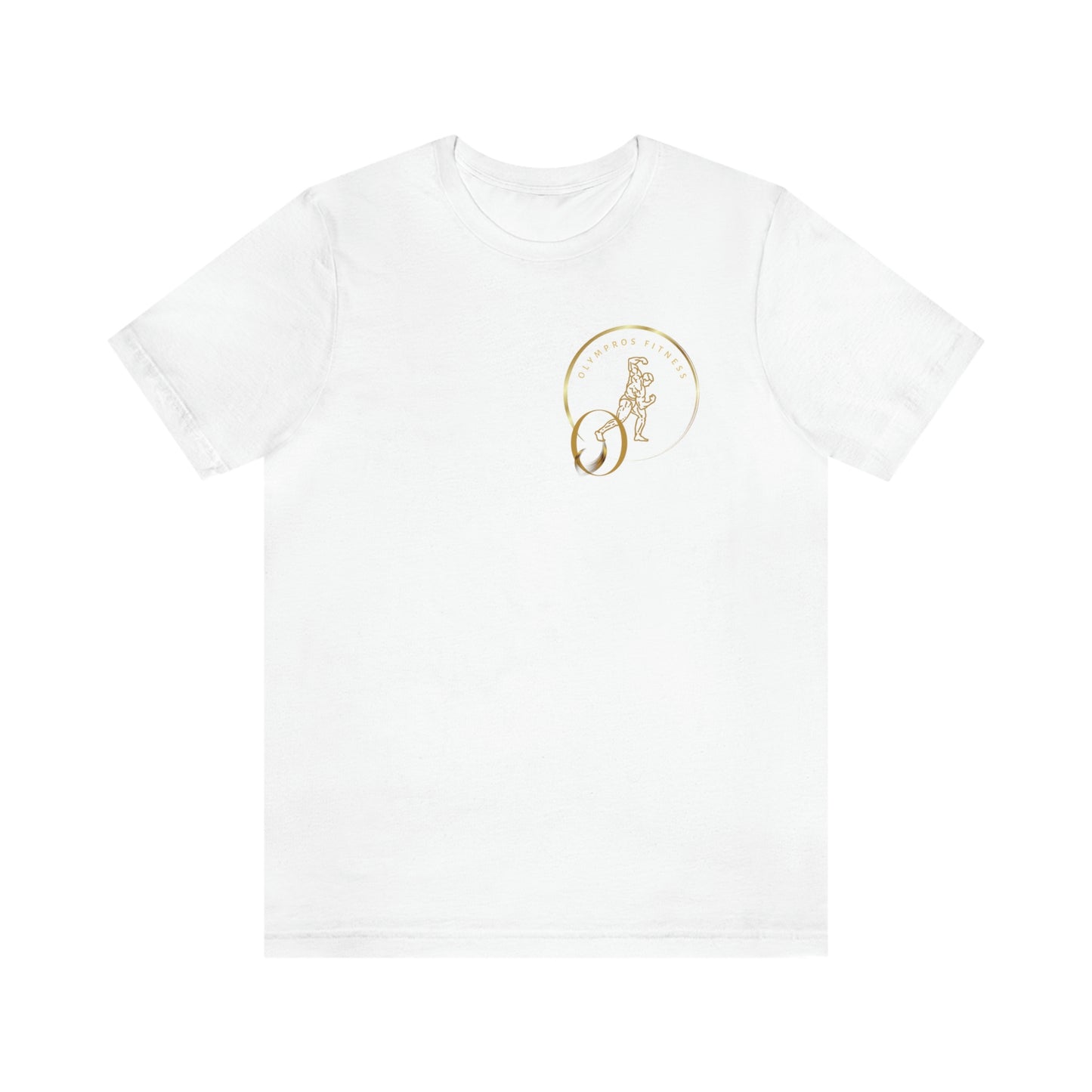 Olympros Fitness Golden T-Shirt Manches Courtes