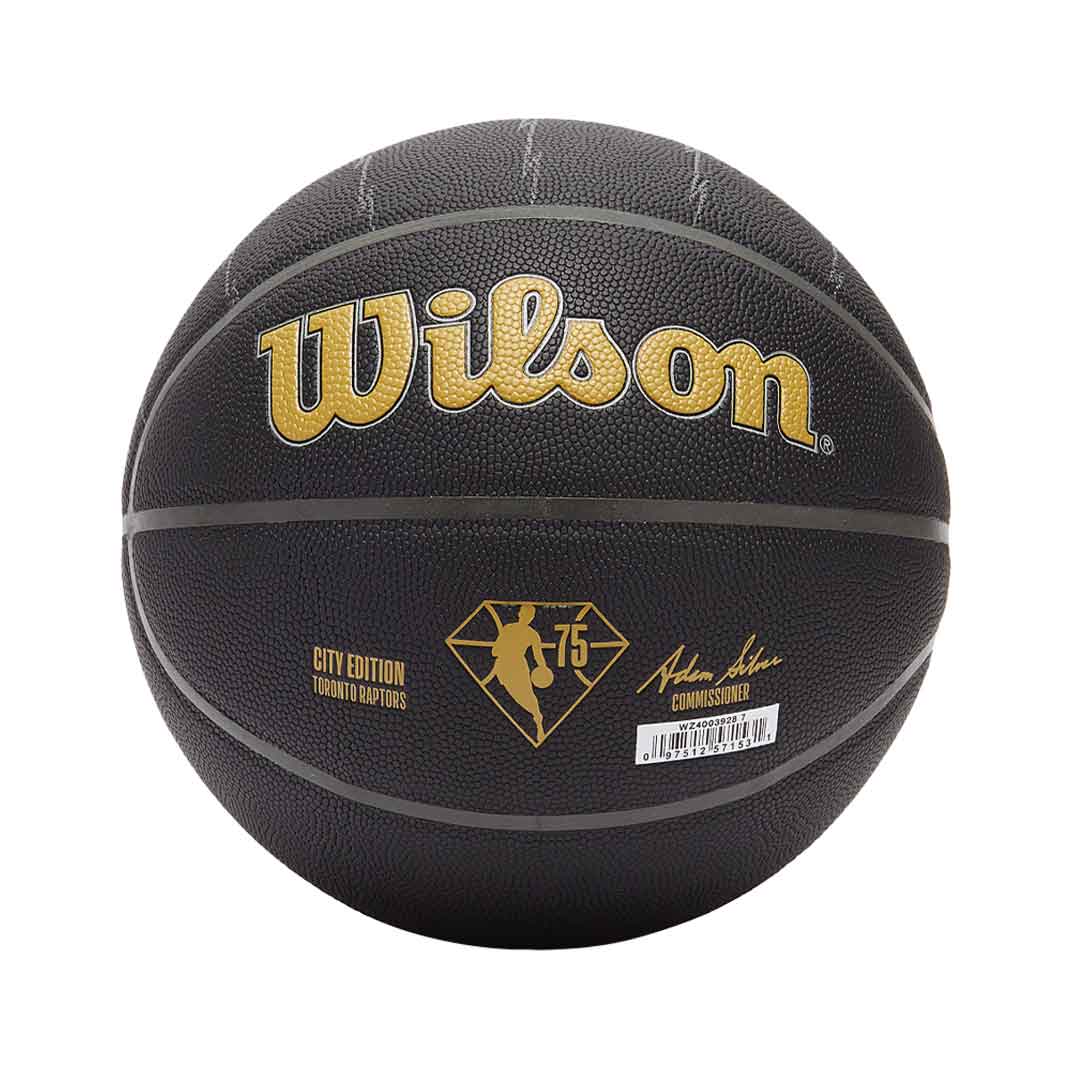 Wilson - Toronto Raptors City Edition Basketball (taille 7)