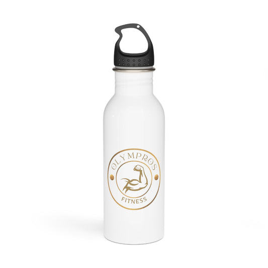 Olympros Fitness Pump Stainless Steel Bottle