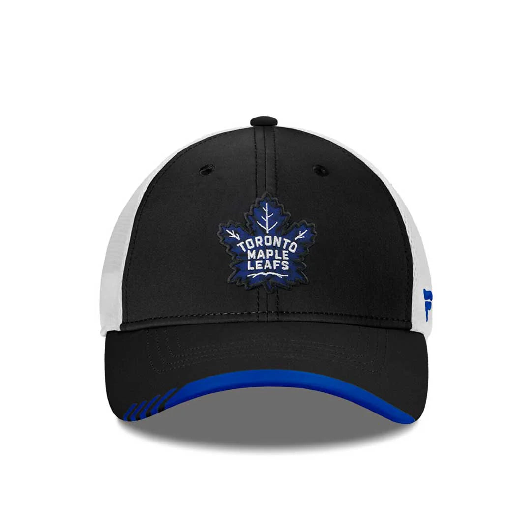 Fanatics - Toronto Maple Leafs Pro Locker Room Alternate Logo Trucker Snapback Hat (taille unique)