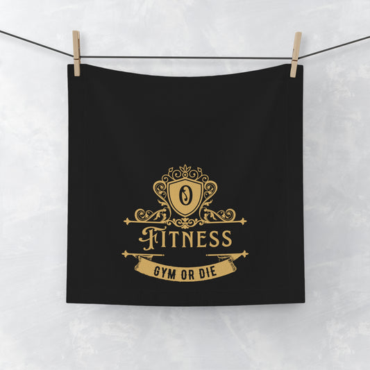 Olympros Fitness Gym or Die Face Towel