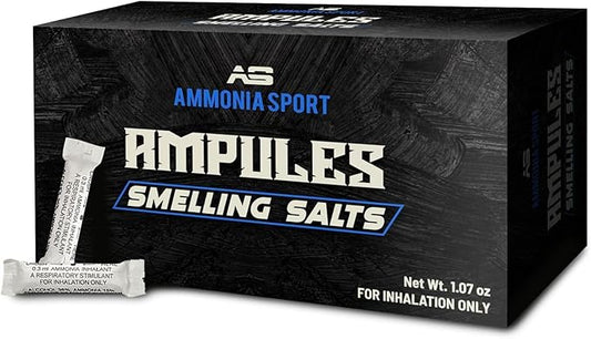 AMPULES (20) – Sels odorants – Sels pré-activés AmmoniaSport