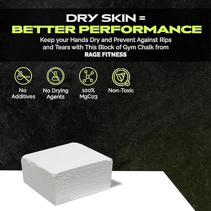 Rage Fitness Gibson Athletic Premium Chalk Block 
