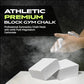 Rage Fitness Gibson Athletic Premium Block Gym Chalk - 2oz Block, White