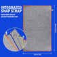Vnoss Lot de 5 serviettes de sport en microfibre à séchage rapide