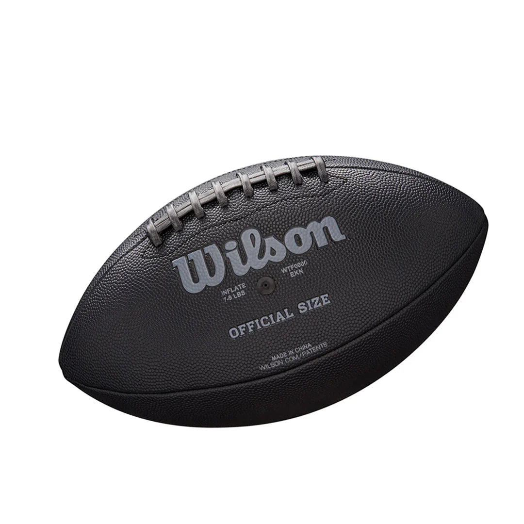 Wilson - NFL Jet Black Official Football