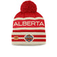 Fanatics - Calgary Flames Heritage Classic Team Cuffed Pom Knit Toque (taille unique)