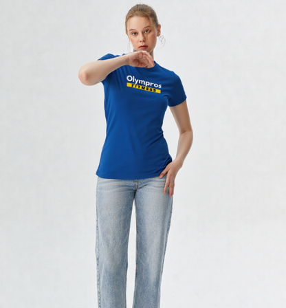 Olympros Fitness Classic T-Shirt Femmes Manches Ultra Courte