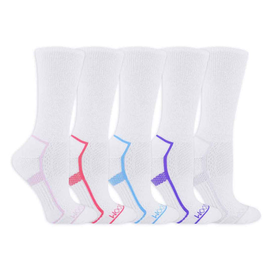 Fruit Of The Loom - Women's 1/4 Socks - 6 pairs - (4-10)