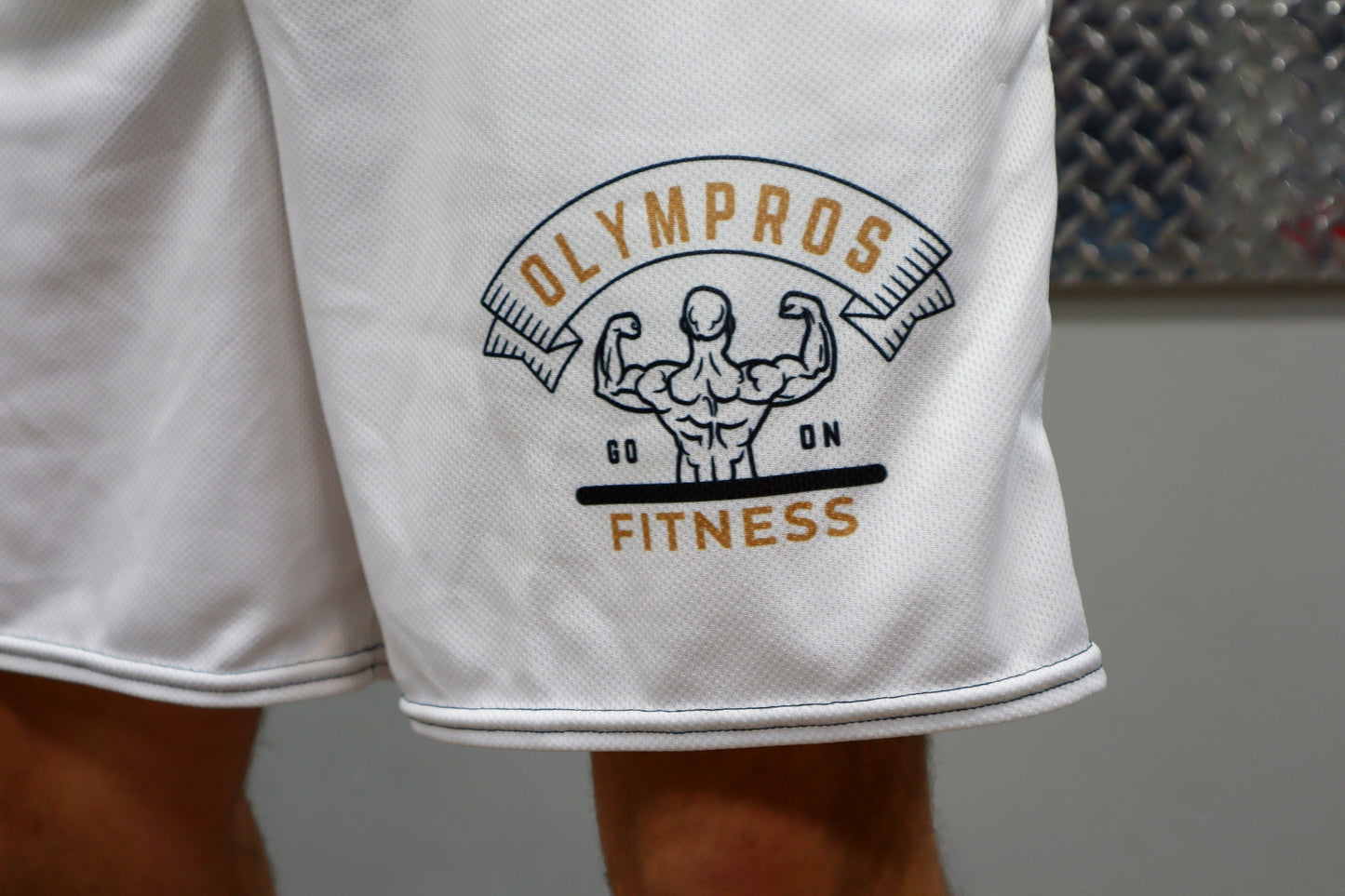 Olympros Fitness Go on mesh shorts