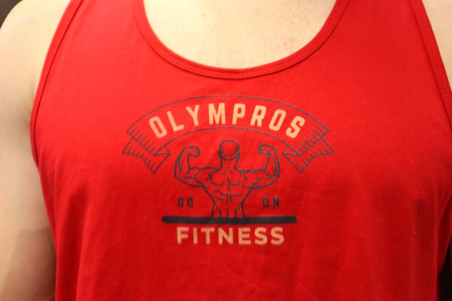 Olympros Fitness Go on premium tank top