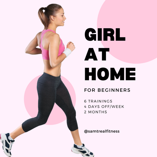 PLAN D'ENTRAÎNEMENT - GIRL AT HOME - 2MOIS - FULLBODY - Français