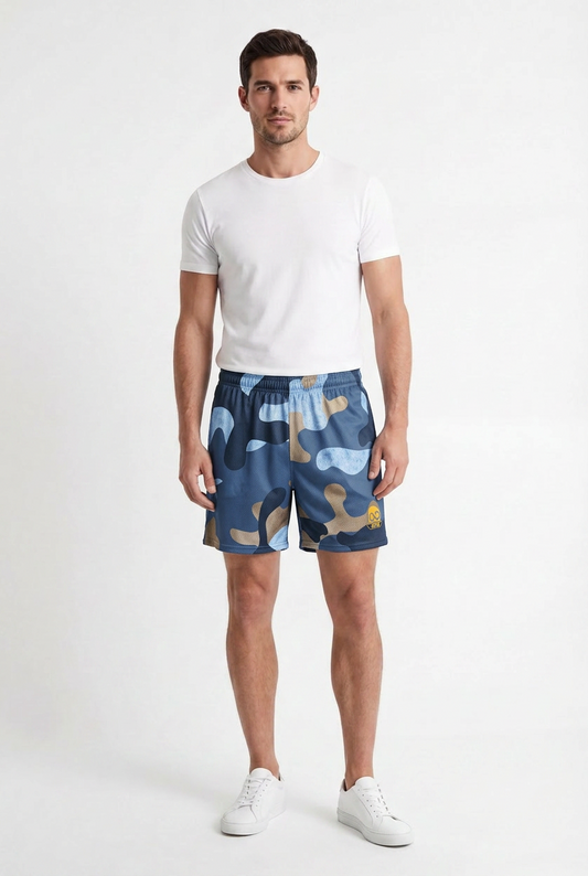 RFS Blue Camo Unisex Shorts