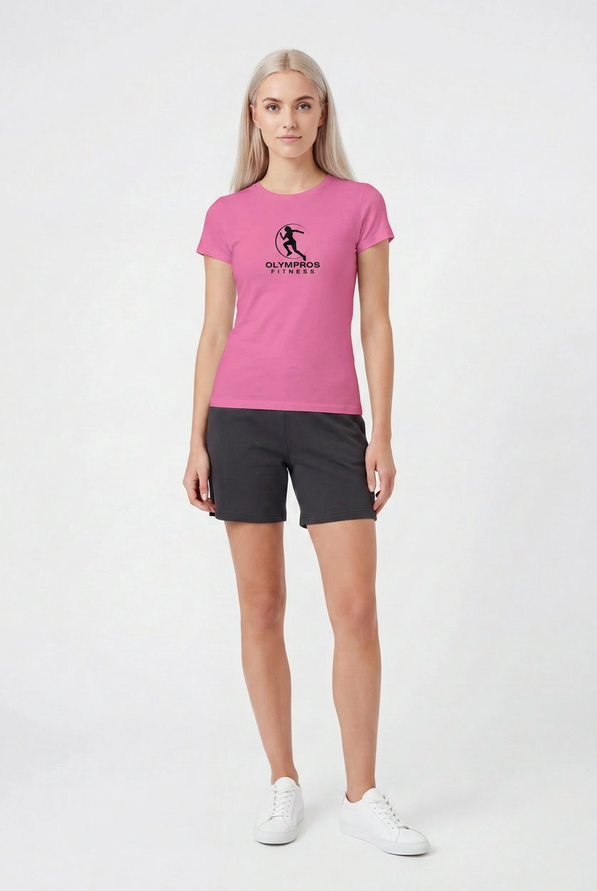 Olympros Fitness Strike T-Shirt Femmes Manches Ultra Courtes