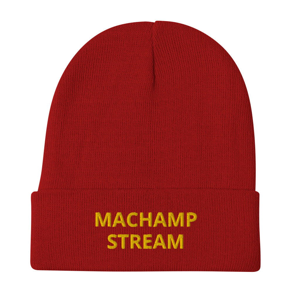 MACHAMP STREAM Embroidered Beanie