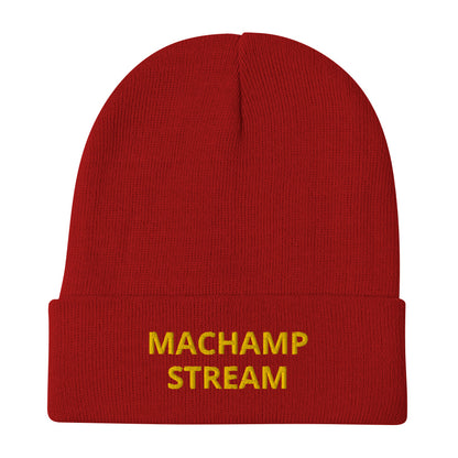 MACHAMP STREAM Embroidery Beanie
