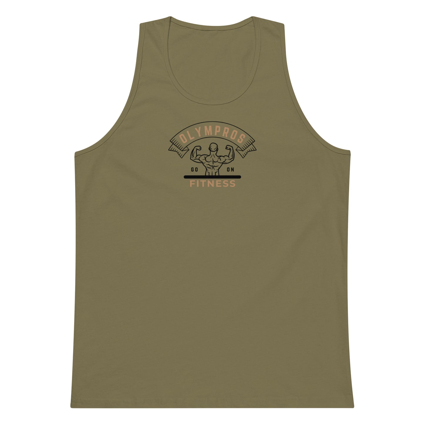 Olympros Fitness Go on premium tank top