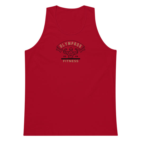 Olympros Fitness Go on premium tank top